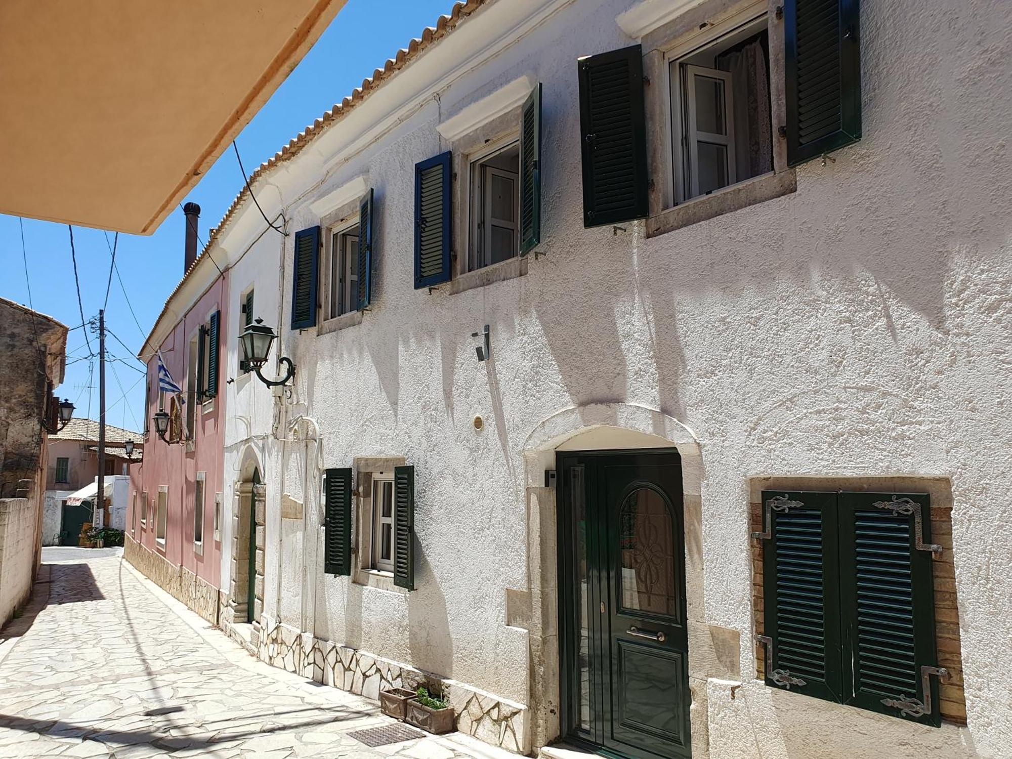 Archontiko Kourkoulos Makrádes Buitenkant foto