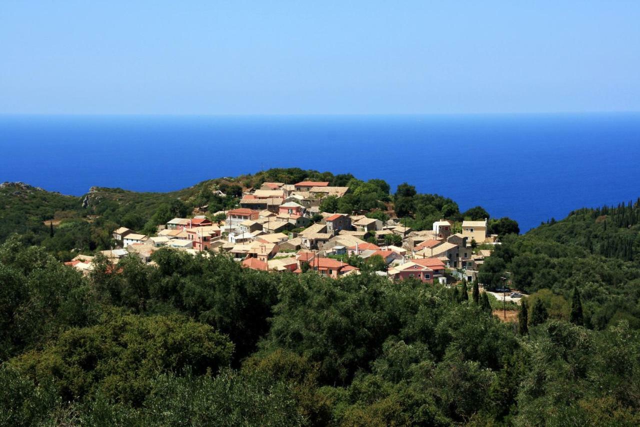 Archontiko Kourkoulos Makrádes Buitenkant foto